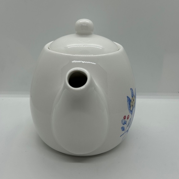 Designpac, Inc. Ceramic Blue Floral Tea Pot with Lid Melrose Park, Illinois - Picture 4 of 11